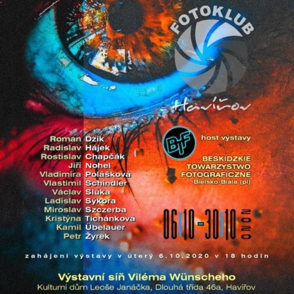 Plakát Videoprezentace z výstavy fotografií členů fotoklubu Havířov