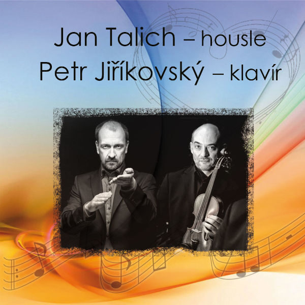 Plakát Jan Talich – housle<br>Petr Jiříkovský – klavír