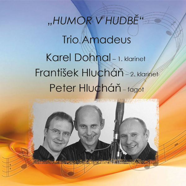 Plakát „Humor v hudbě“<br>Trio Amadeus