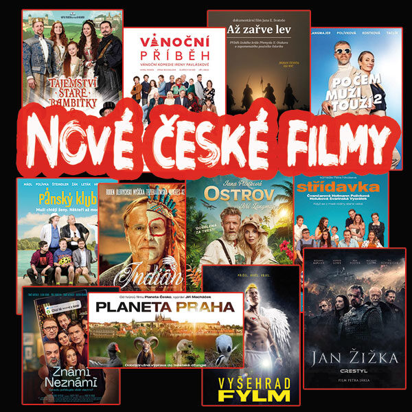 Plakát NOVÉ ČESKÉ FILMY<br>výstava plakátů