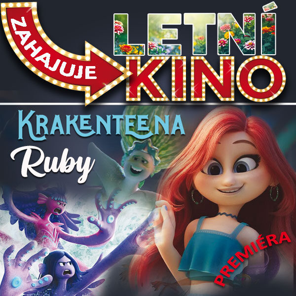 Plakát ZAHAJUJE<br>LETNÍ KINO 2023