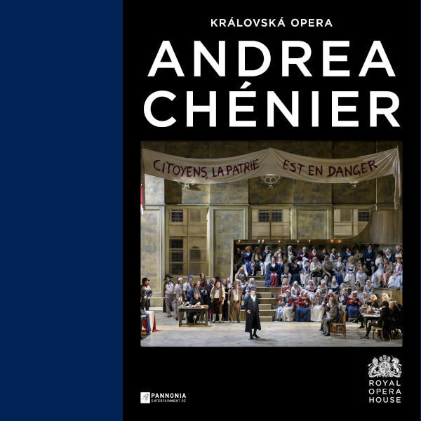Plakát Královská opera<br>Andrea Chénier