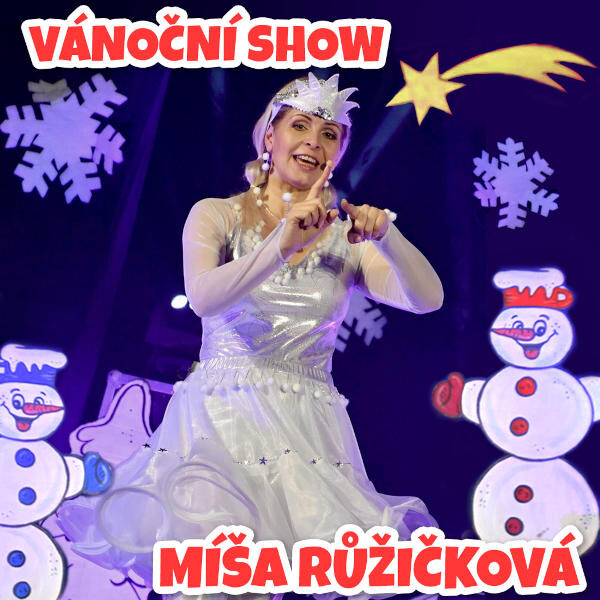 Plakát MÍŠA RŮŽIČKOVÁ<br>VÁNOČNÍ SHOW