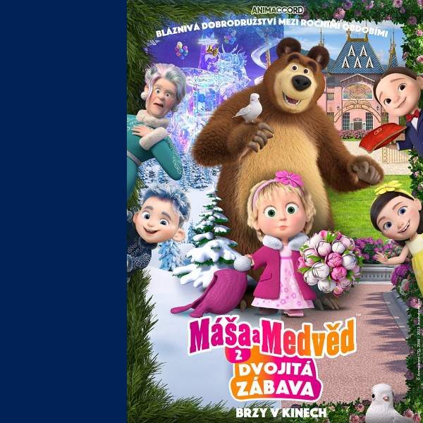 Plakát Máša a medvěd 2 – Dvojitá zábava!