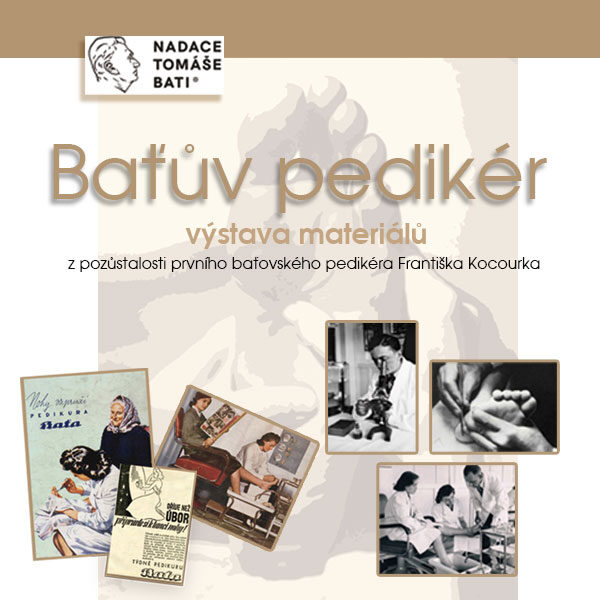 Plakát Baťův pedikér<br>výstava