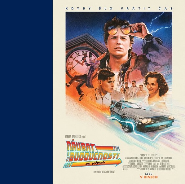 Plakát Návrat do budoucnosti (40. výročí)