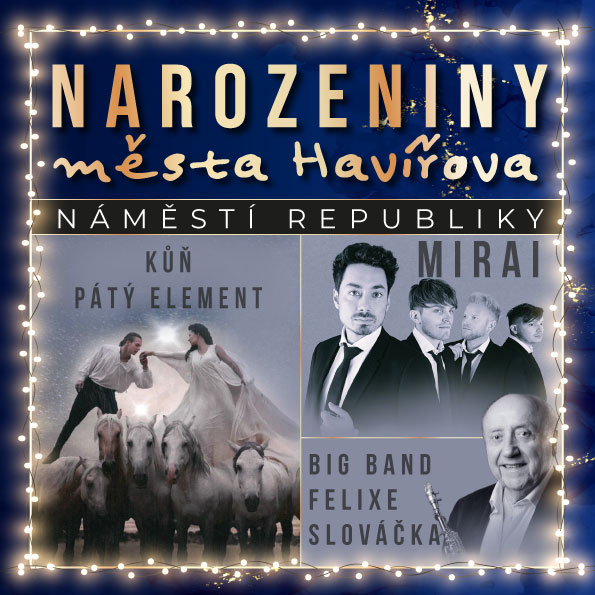 Plakát <b>Havířov slaví 70 let!</b>