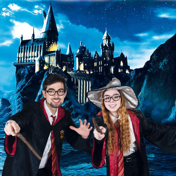 Plakát <b>KOUZELNÝ HALLOWEEN<br>S HARRYHO KAMARÁDY – Wikiho svět</b>