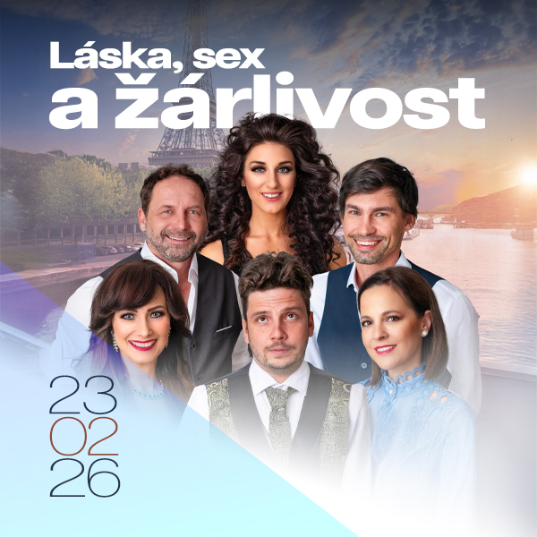 Plakát <b>LÁSKA, SEX A ŽÁRLIVOST – divadelní komedie</b>