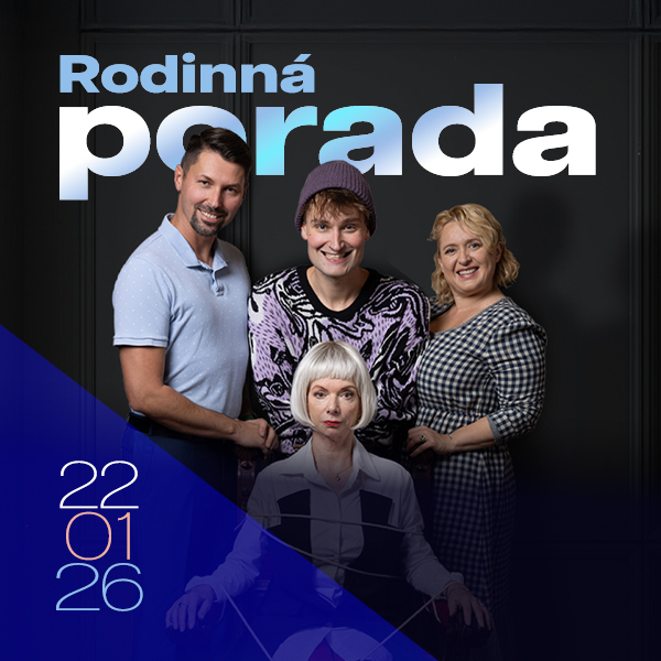 Plakát <b> RODINNÁ PORADA – divadelní komedie</b>