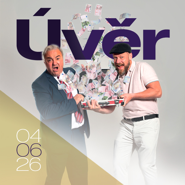 Plakát <b>ÚVĚR – divadelní komedie</b>