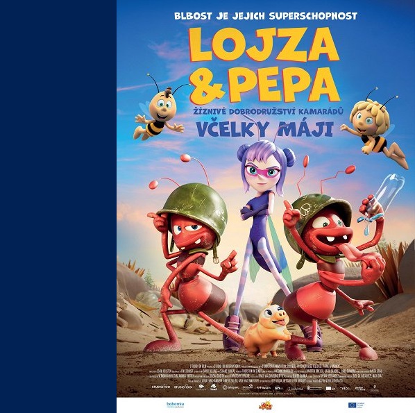 Plakát Lojza a Pepa: Žíznivé dobrodružství kamarádů včelky Máji