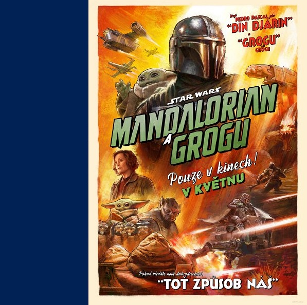 Plakát Mandalorian a Grogu