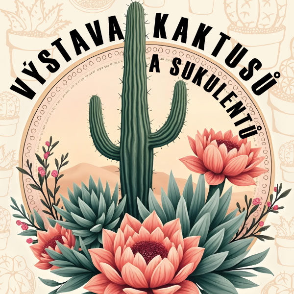 Plakát <b>VÝSTAVA KAKTUSŮ <br>A SUKULENTŮ</b>