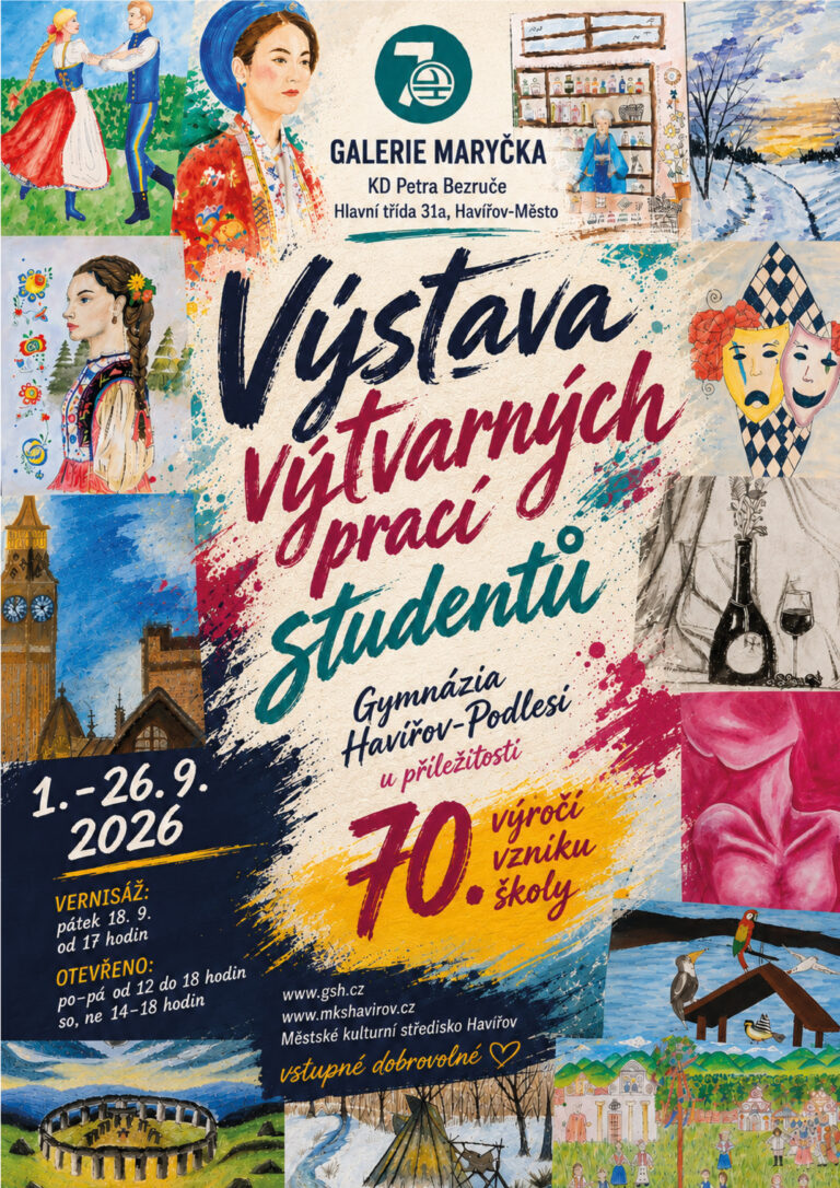 <b>Výstava výtvarných prací studentů Gymnázia Havířov-Podlesí</b>