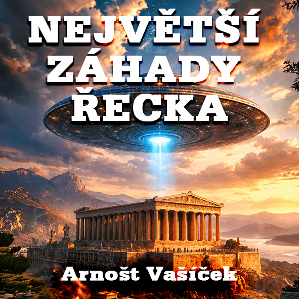 Plakát <b>PŘEDNÁŠKA:<br>NEJVĚTŠÍ ZÁHADY ŘECKA</b>